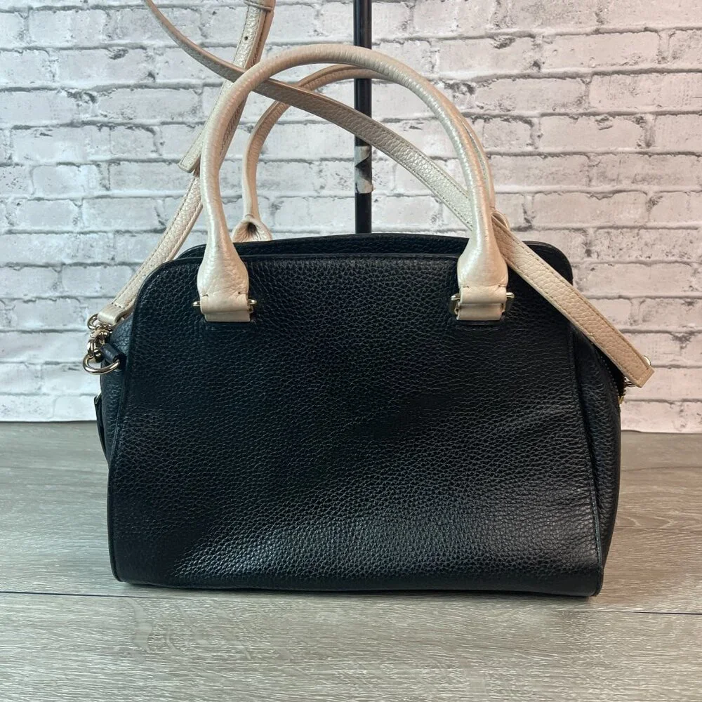 Kate Spade New York Henderson Street Sawyer satchel bag in black